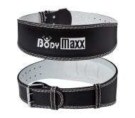Body Maxx Leather Gym Belt With Padded Foam
